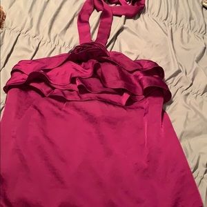 *NEW* THE LIMITED, Purple with rosette halter top 💜